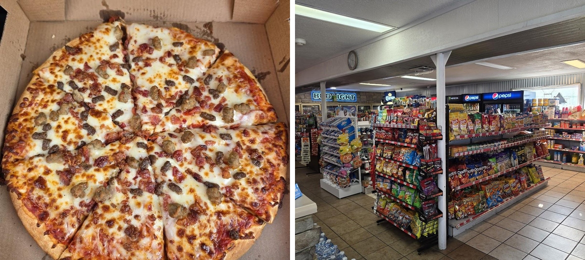 Outpost Pizza and Subs Menu