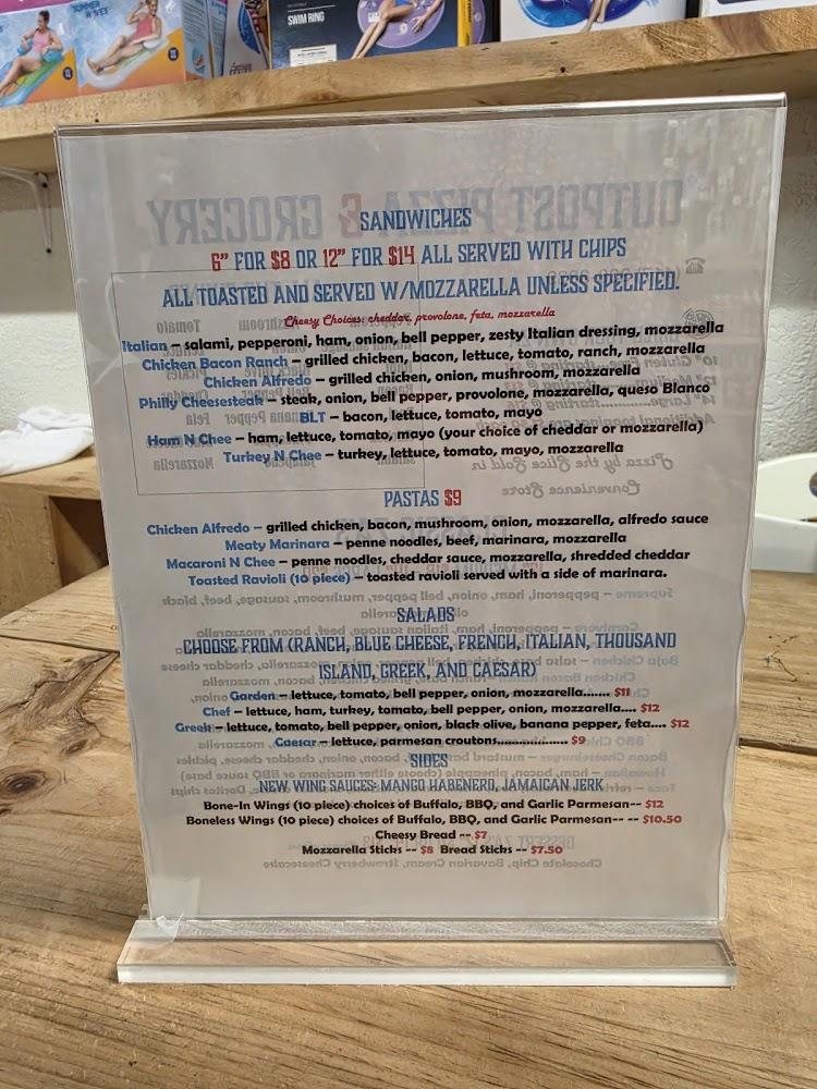 Outpost Pizza and Subs Menu image 4
